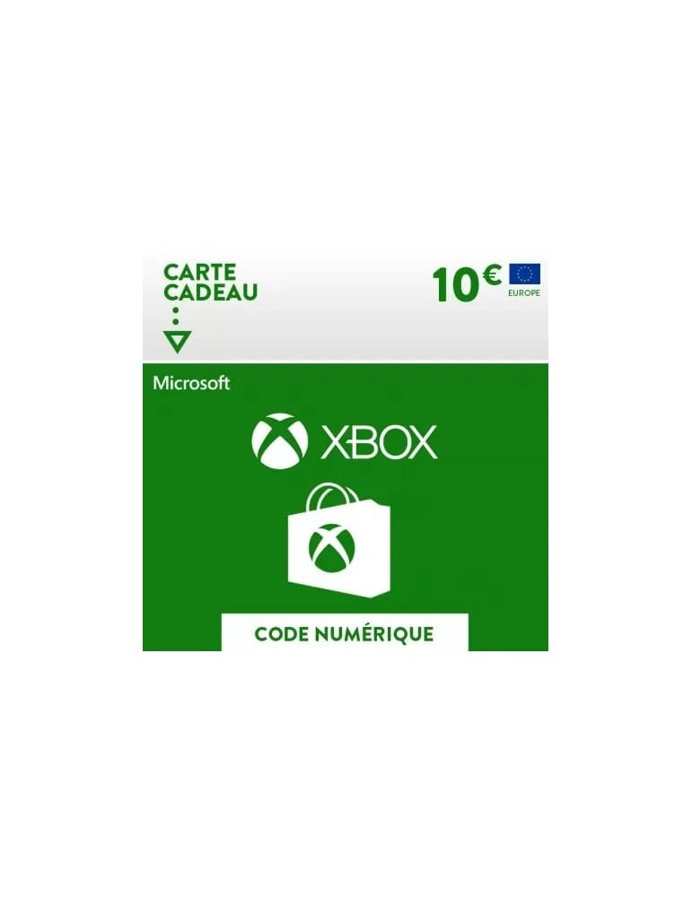 Carte Xbox 10 EUR (FR) - Carte Xbox FRANCE