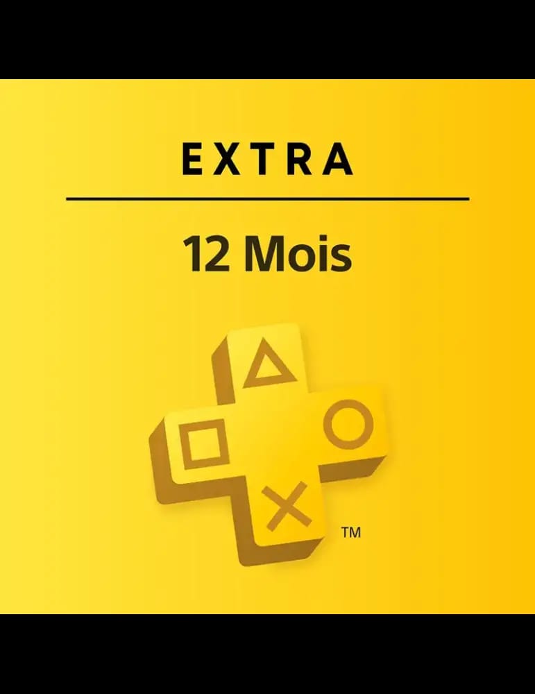 Abonnement PS Plus Extra - 12 Mois