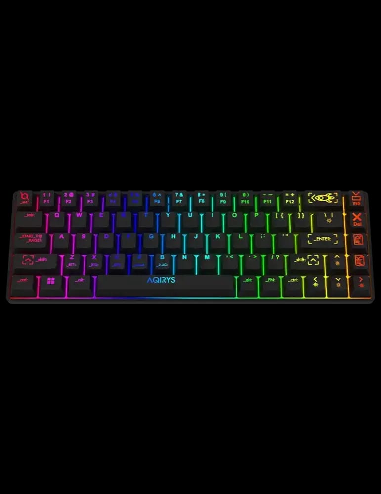 Clavier Gamer Mécanique AQIRYS MIRA RGB - Noir
