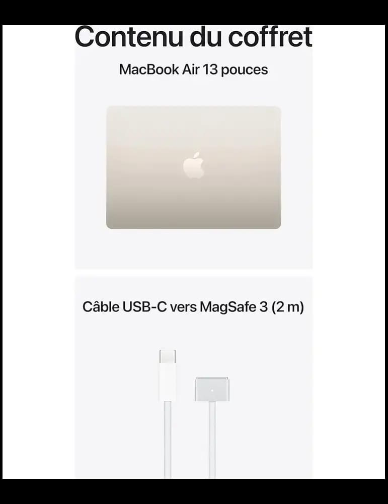 MacBook Air 13" (M5) 16GB/512GB - Starlight