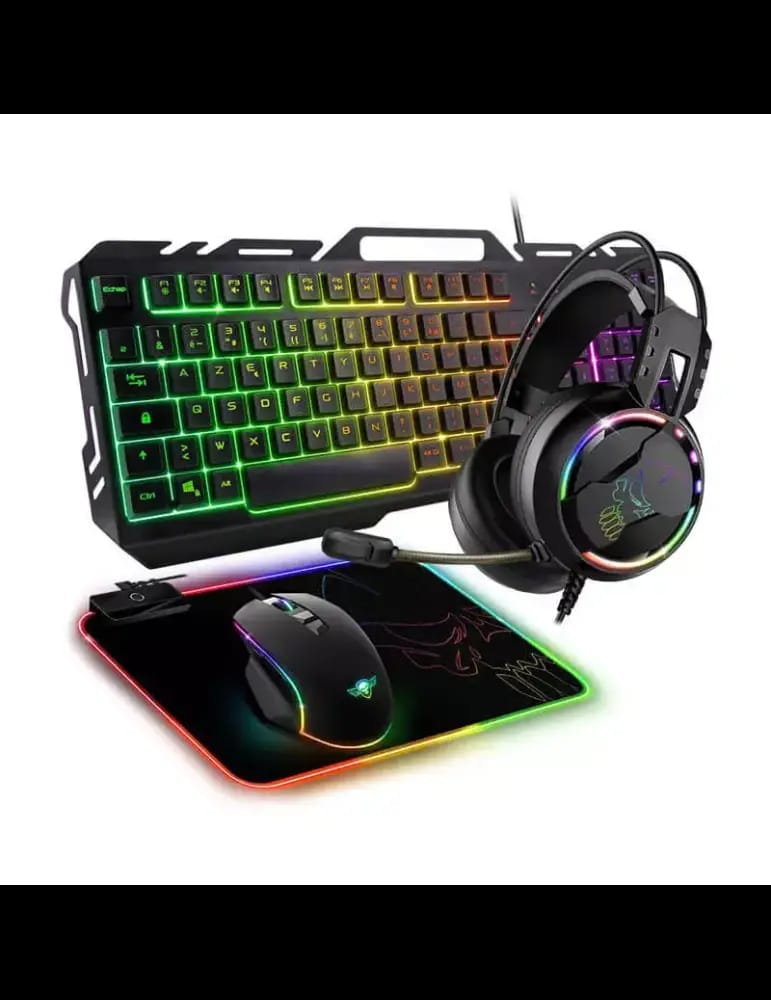 PACK Gaming 4 en 1 SPIRIT OF GAMER Ultimate 300 - Noir