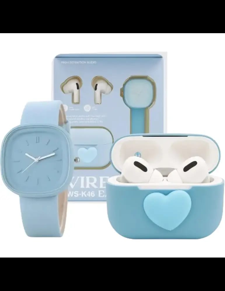 Pack Écouteurs Sans-fil TWS-K46 + Montre Connectée