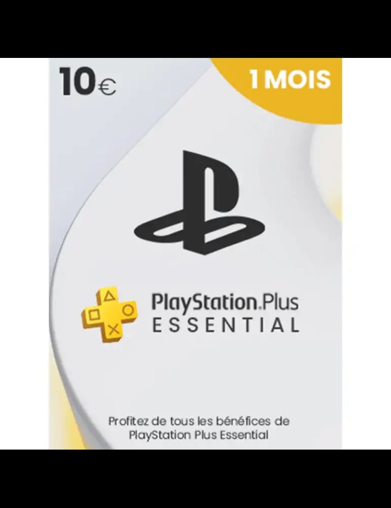 Abonnement PS Plus Essentiels - 1 Mois