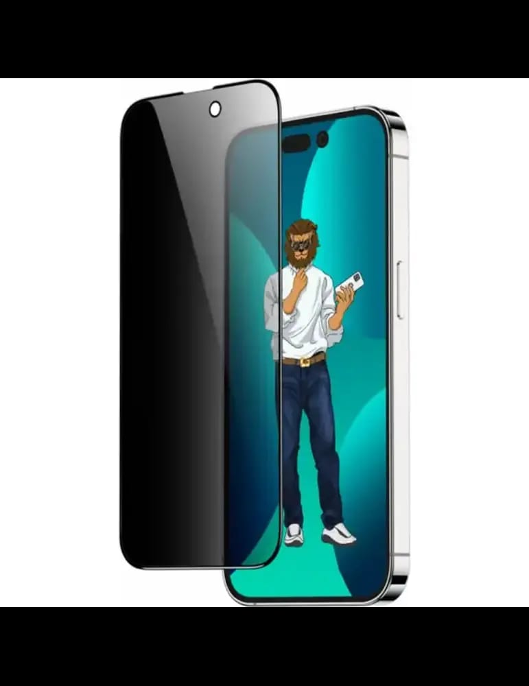Film en Verre Trempé (Fumé) pour iPhone 14 Pro Max - Green Lion