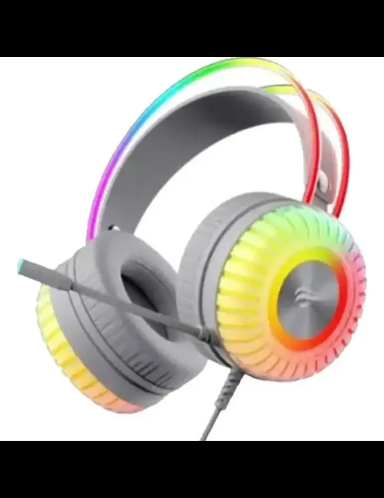 Casque Gamer H2046U Gris&amp;Blanc - Havit
