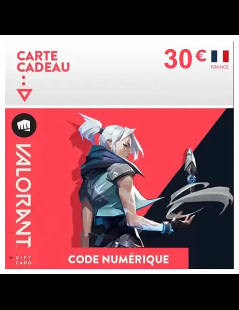 Carte Valorant - 30€