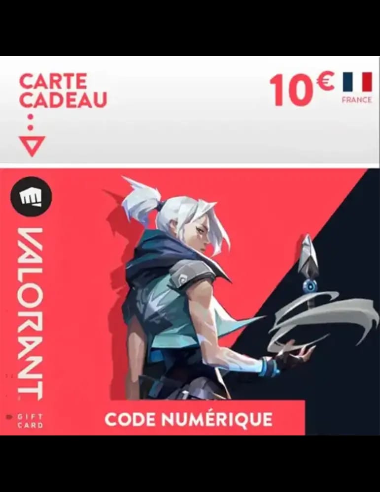 Carte Valorant - 10€