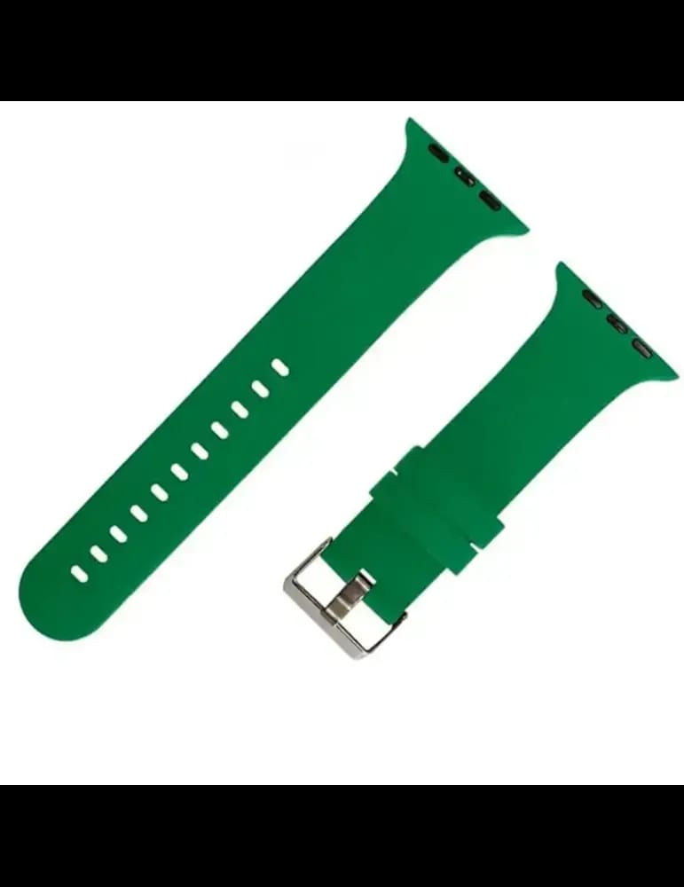 Ceinture En Silicone Pour Apple Watch - Vert