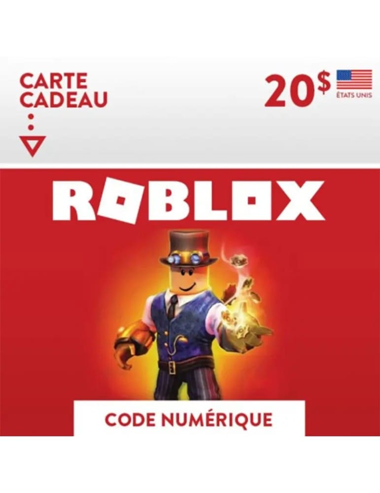 Carte Cadeau Roblox USA - 20
