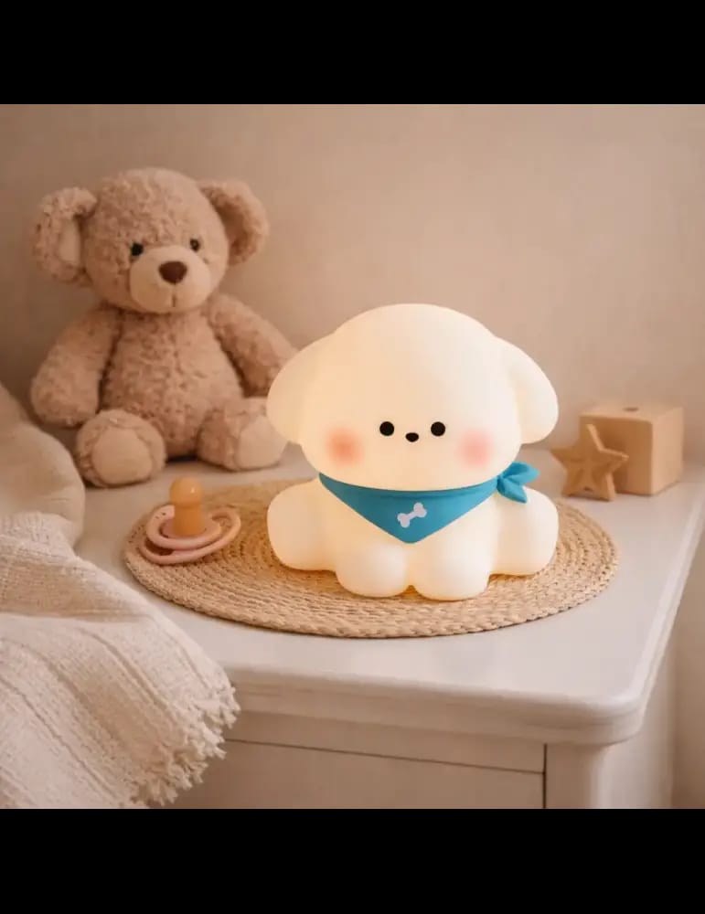 Lampe en Silicone - Cute Puppy