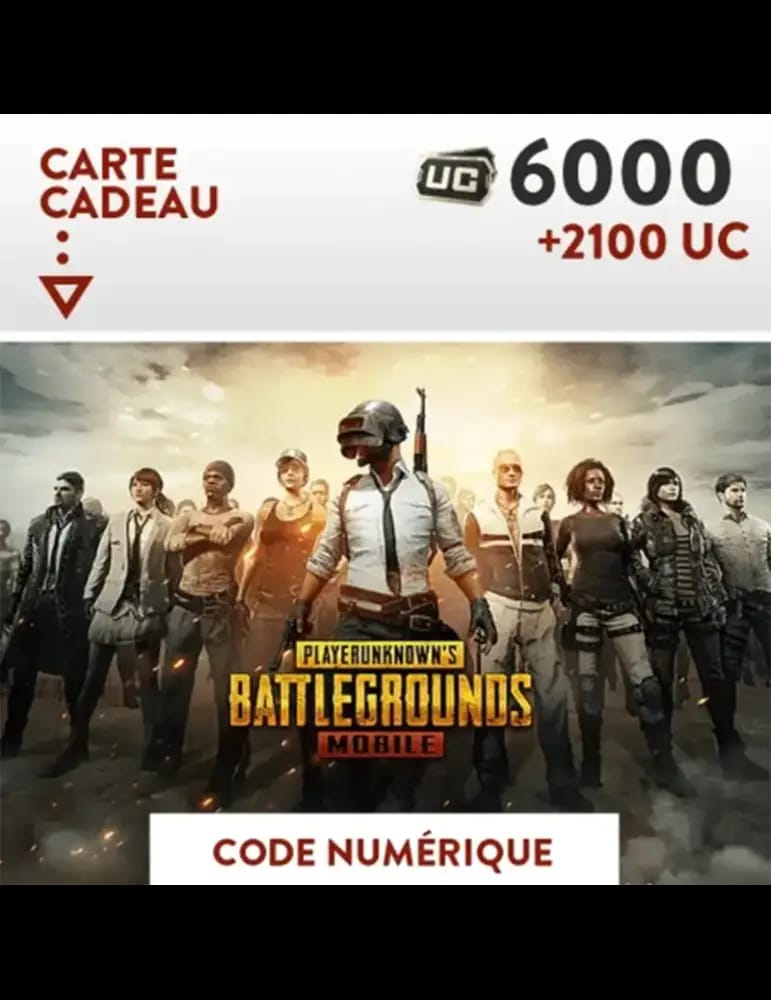 Carte PUBG 100$