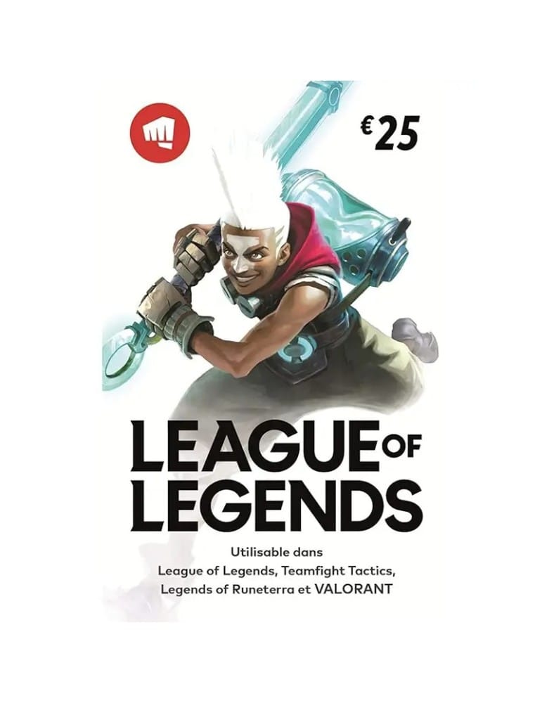 Carte League of Legends - 25€