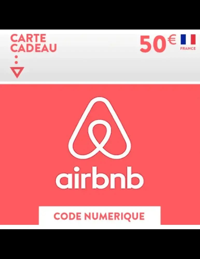 Carte AirBNB 50€ - FR