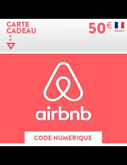 Carte AirBNB 50€ - FR