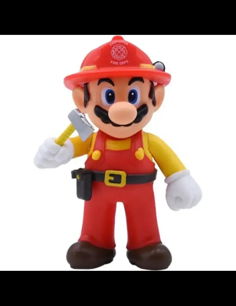 Figurine Mario Pompier 12cm