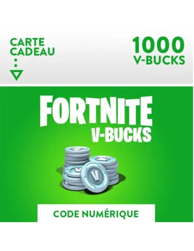 Fortnite 1000 V-bucks (FR) - Carte Fortnite V-bucks FRANCE