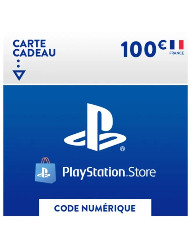 Carte Cadeau PSN France - 100