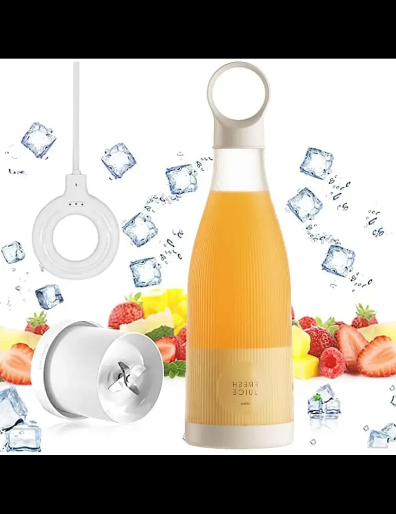 Mini Blender Portable USB 4 Lames – Fresh Juice