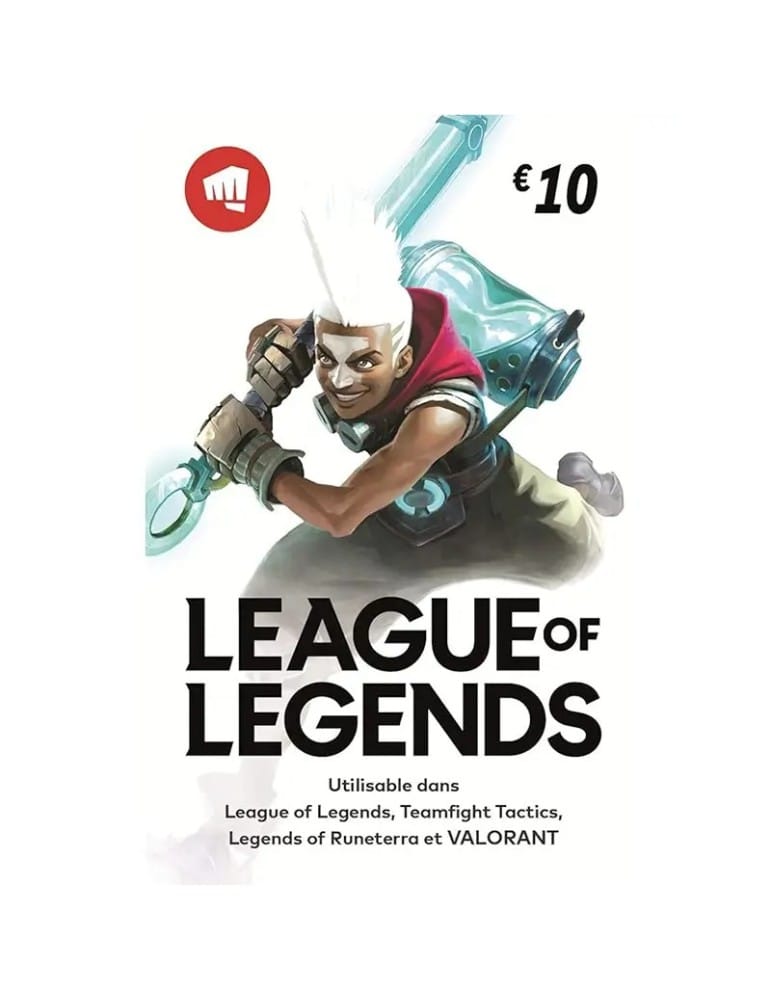 Carte League of Legends - 10€