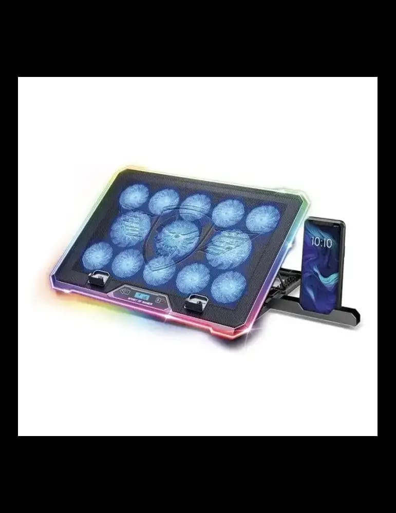 Refroidisseur pour pc portable de 17" - Spirit of Gamer Airblade 1300 RGB