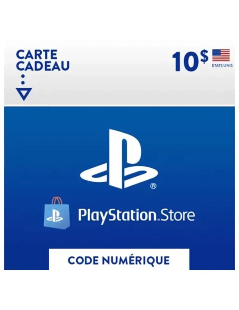 Carte Cadeau PSN USA - 10