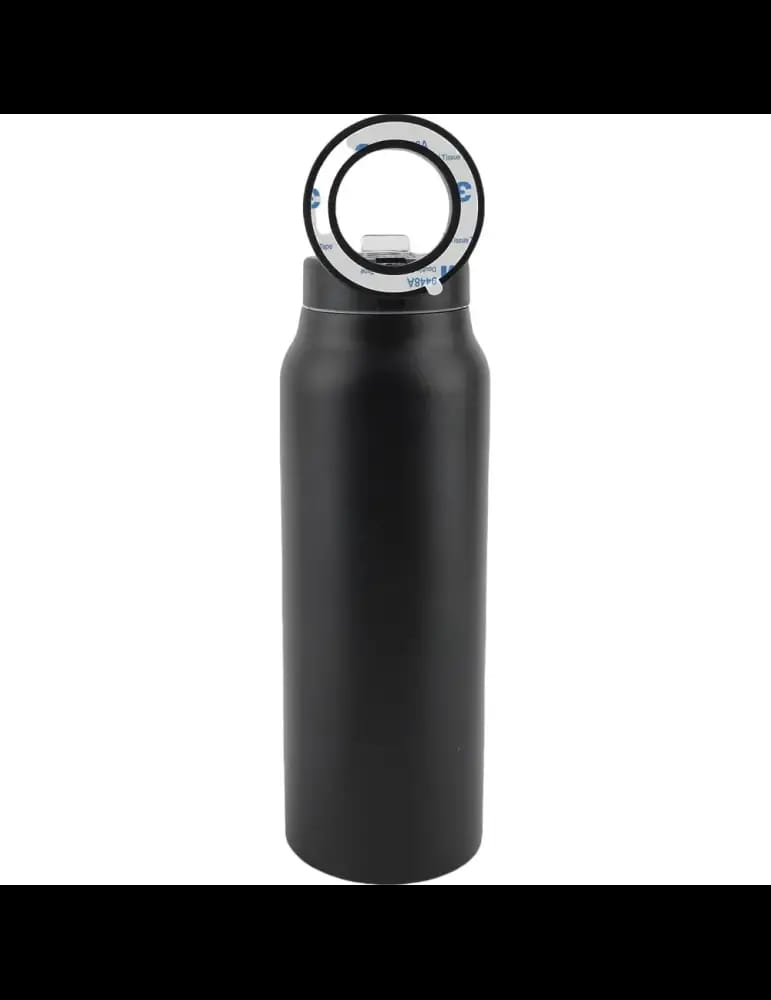 Gourde Isotherme 750ml en Inox Avec Support Téléphone Magnétique &amp; Paille