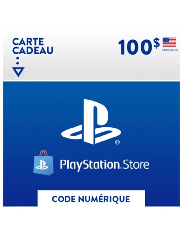 Carte Cadeau PSN USA - 100
