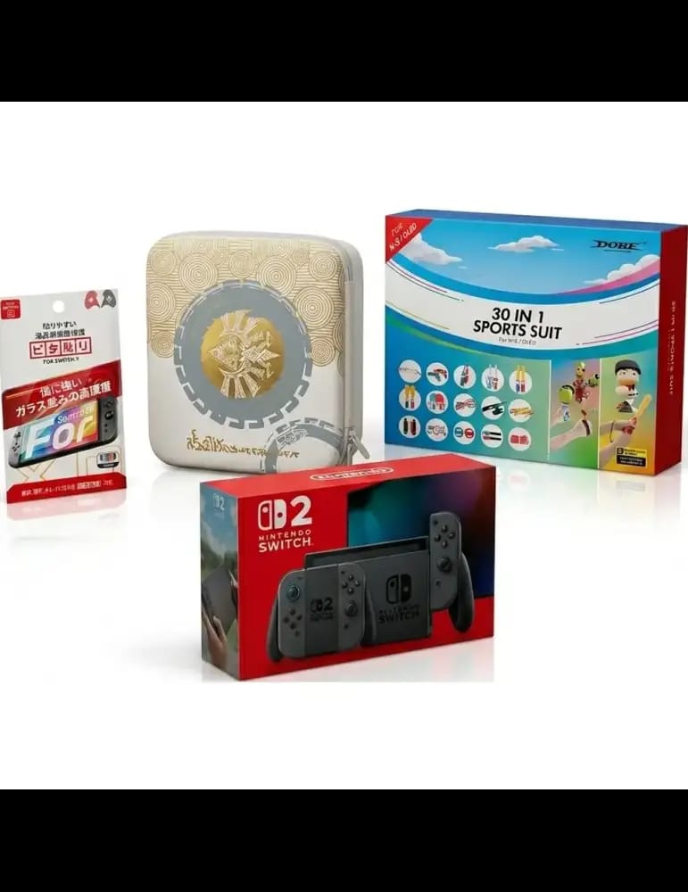 Pack Nintendo Switch : Console + Sac + Film + 30 In 1 Gaming Gadget
