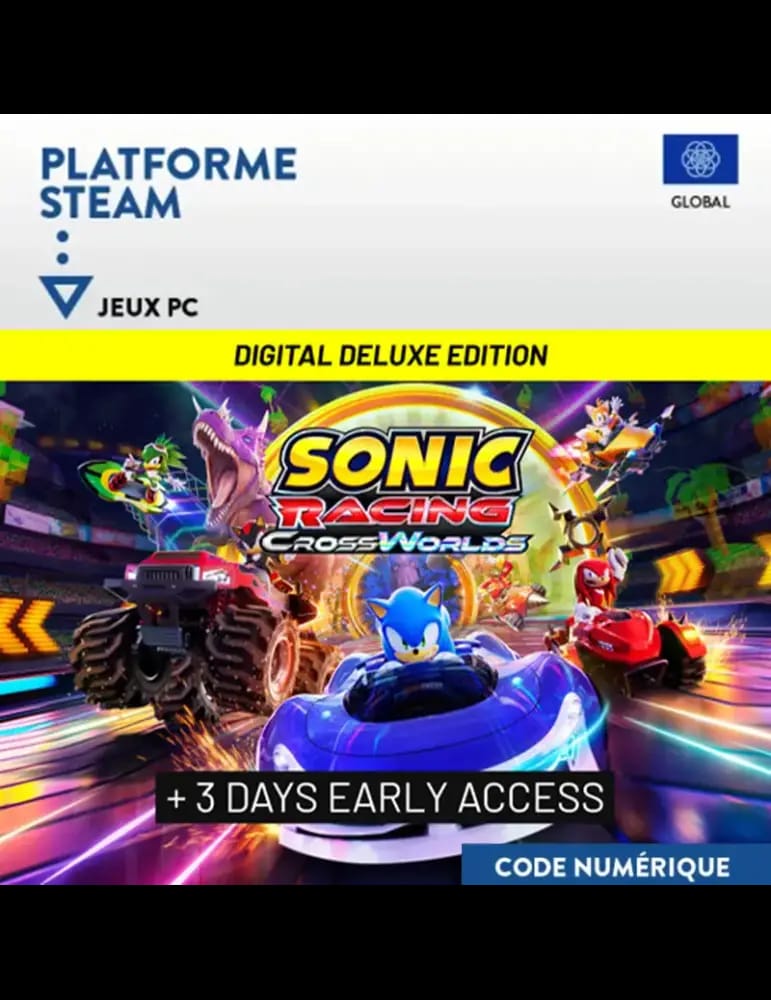 Sonic Racing: CrossWorlds Digital Deluxe Edition - PC (Steam)