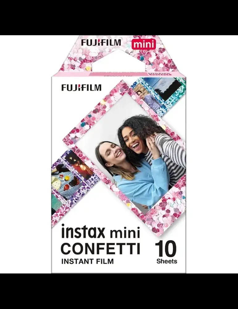 Papier Photo Fujifilm Instax Mini Confetti - 10 Feuilles