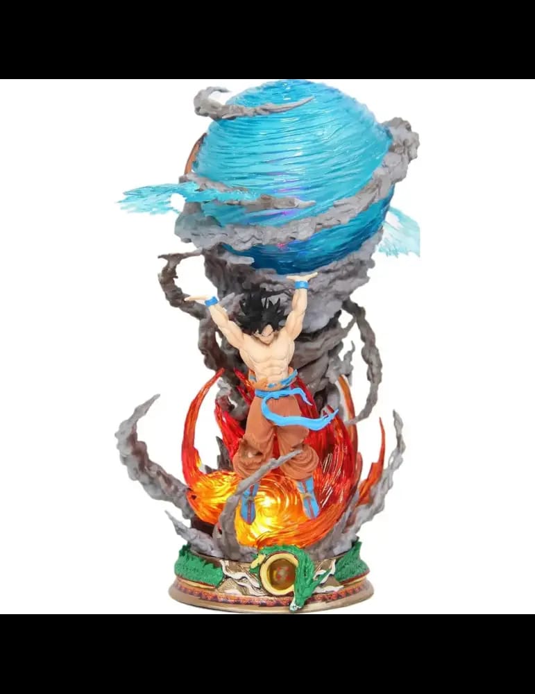 Figurine Statue Goku Spirit Bomb (23 cm) - Reozign