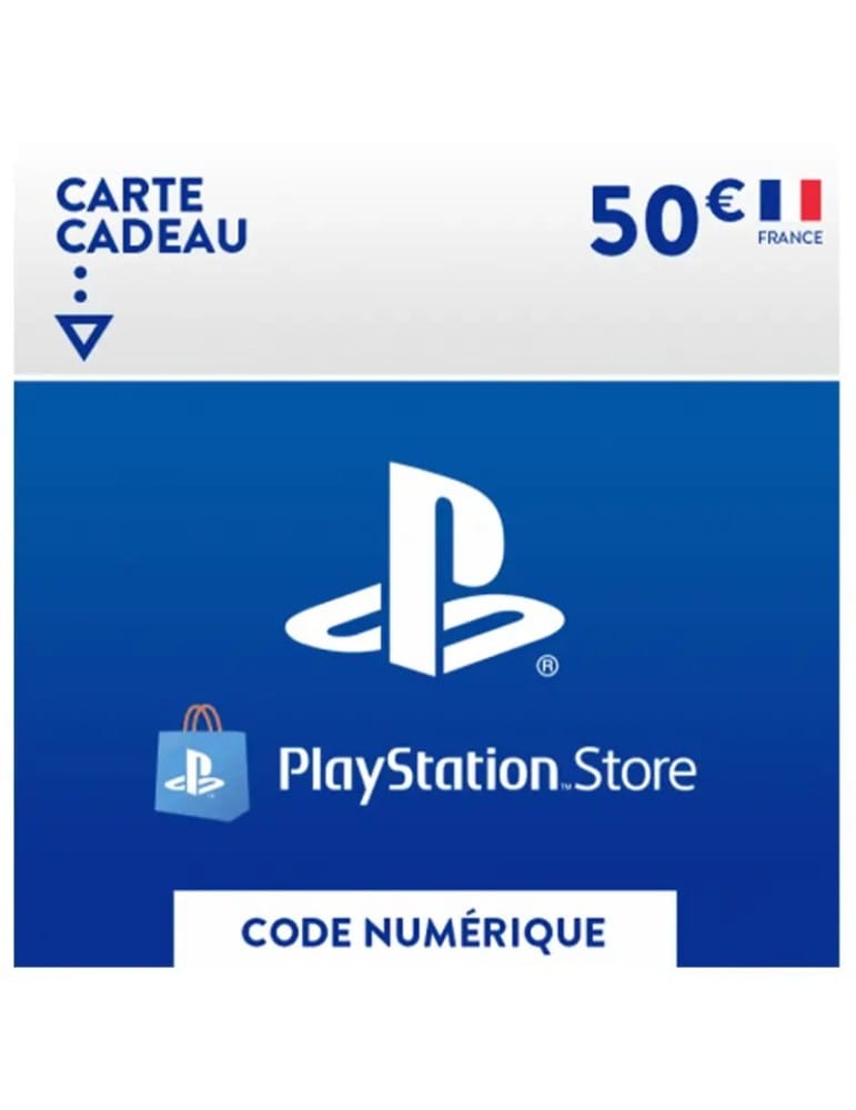 Carte Cadeau PSN France - 50